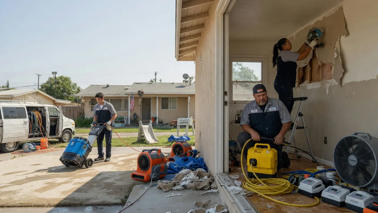 Water Damage Restoration in Moreno Valley, CA near me